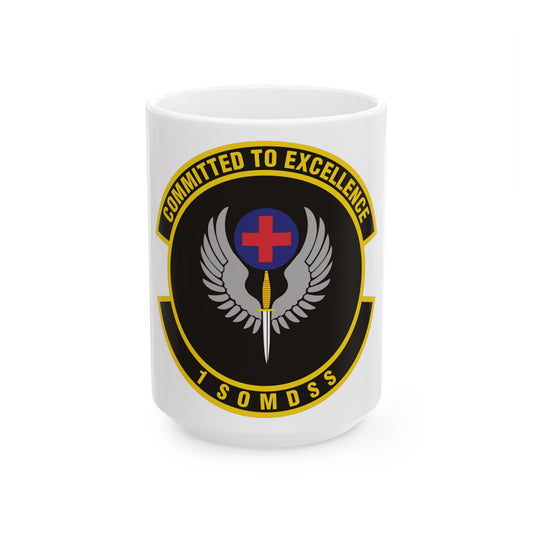 1st Special Operations Medical Support Squadron (U.S. Air Force) White Coffee Mug-15oz-The Sticker Space