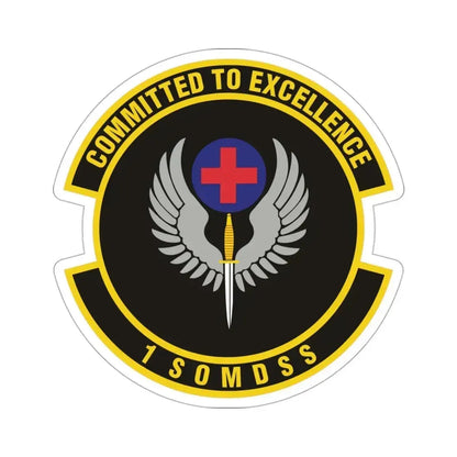 1st Special Operations Medical Support Squadron (U.S. Air Force) STICKER Vinyl Die-Cut Decal 3 Inch - The Sticker Space
