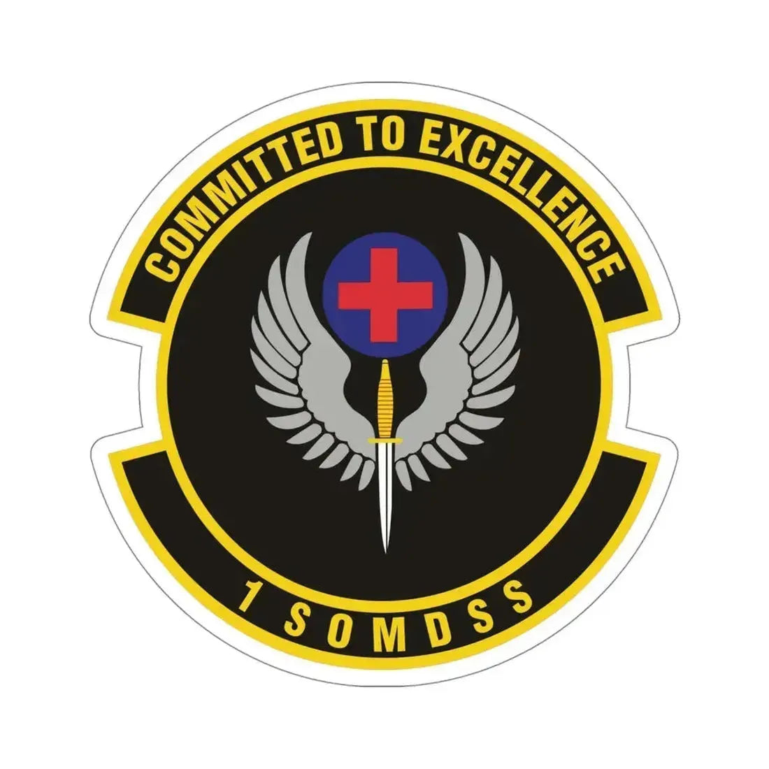 1st Special Operations Medical Support Squadron (U.S. Air Force) STICKER Vinyl Die-Cut Decal 5 Inch - The Sticker Space
