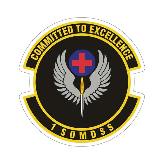 1st Special Operations Medical Support Squadron (U.S. Air Force) STICKER Vinyl Die-Cut Decal 6 Inch - The Sticker Space