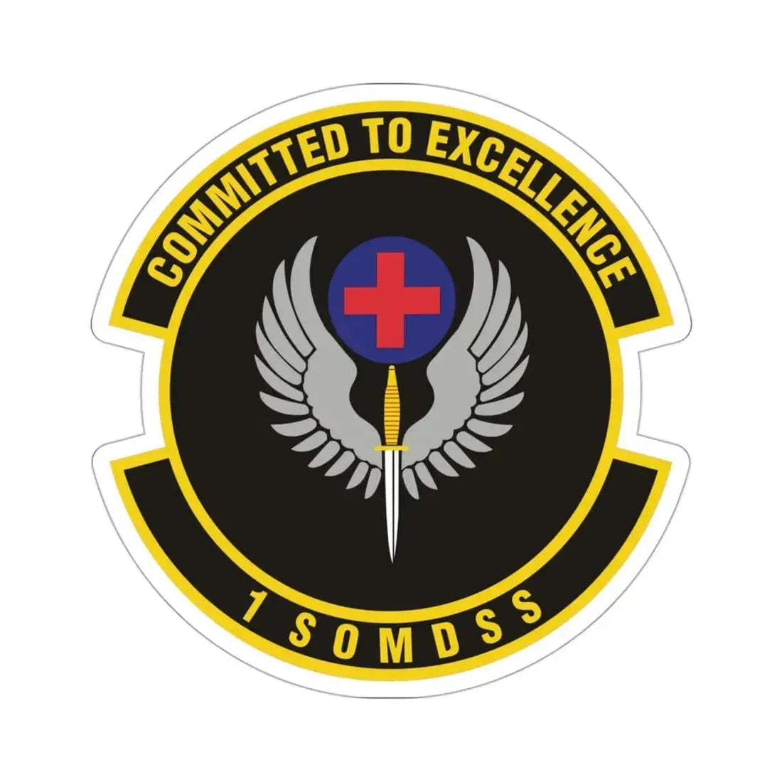 1st Special Operations Medical Support Squadron (U.S. Air Force) STICKER Vinyl Die-Cut Decal - The Sticker Space