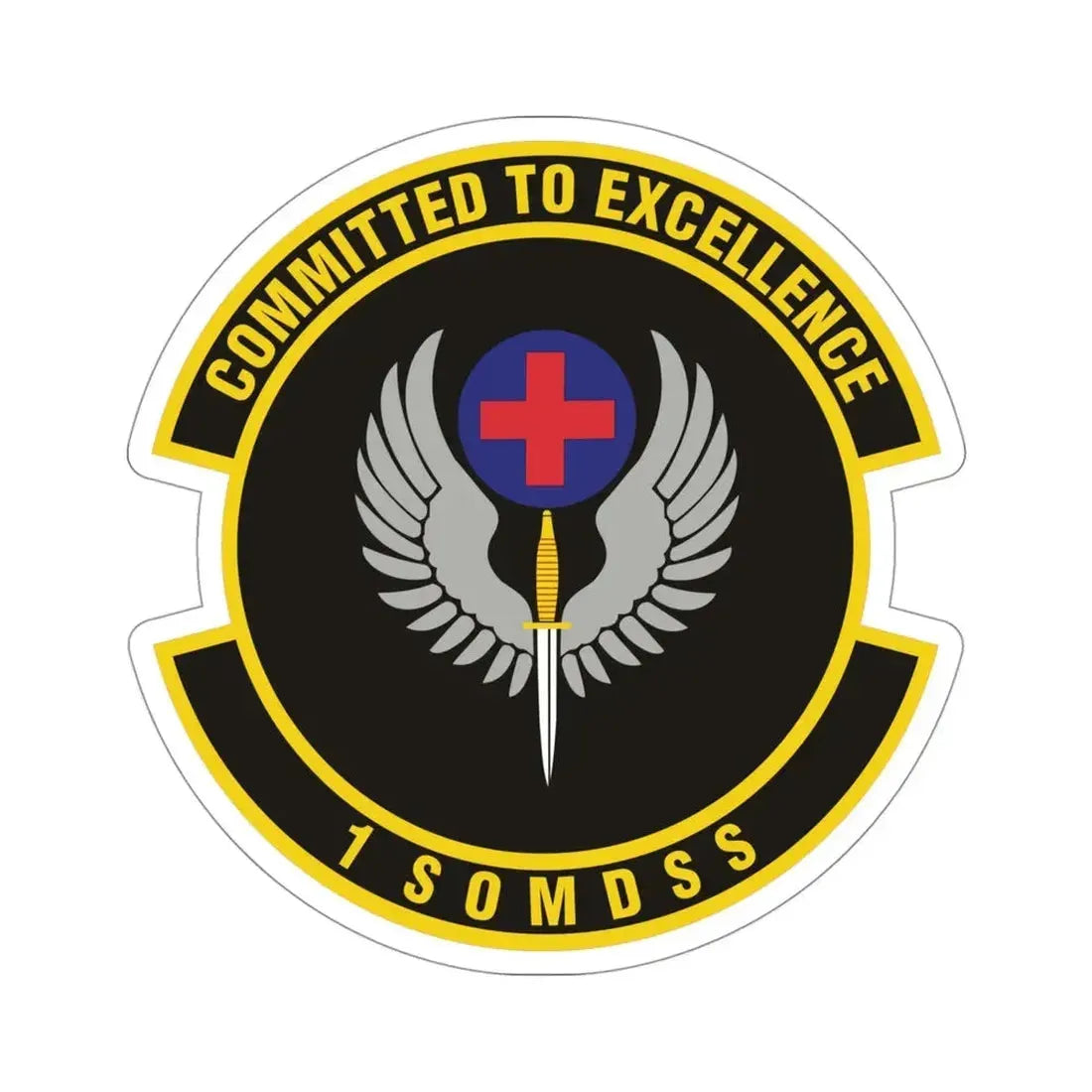 1st Special Operations Medical Support Squadron (U.S. Air Force) STICKER Vinyl Die-Cut Decal - The Sticker Space