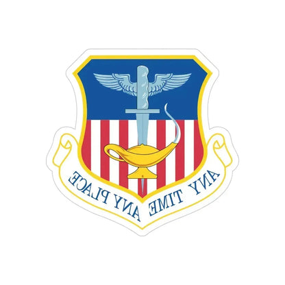 1st Special Operations Wing (U.S. Air Force) REVERSE PRINT Transparent Die-Cut STICKER 4 Inch Die-Cut Transparent - The Sticker Space
