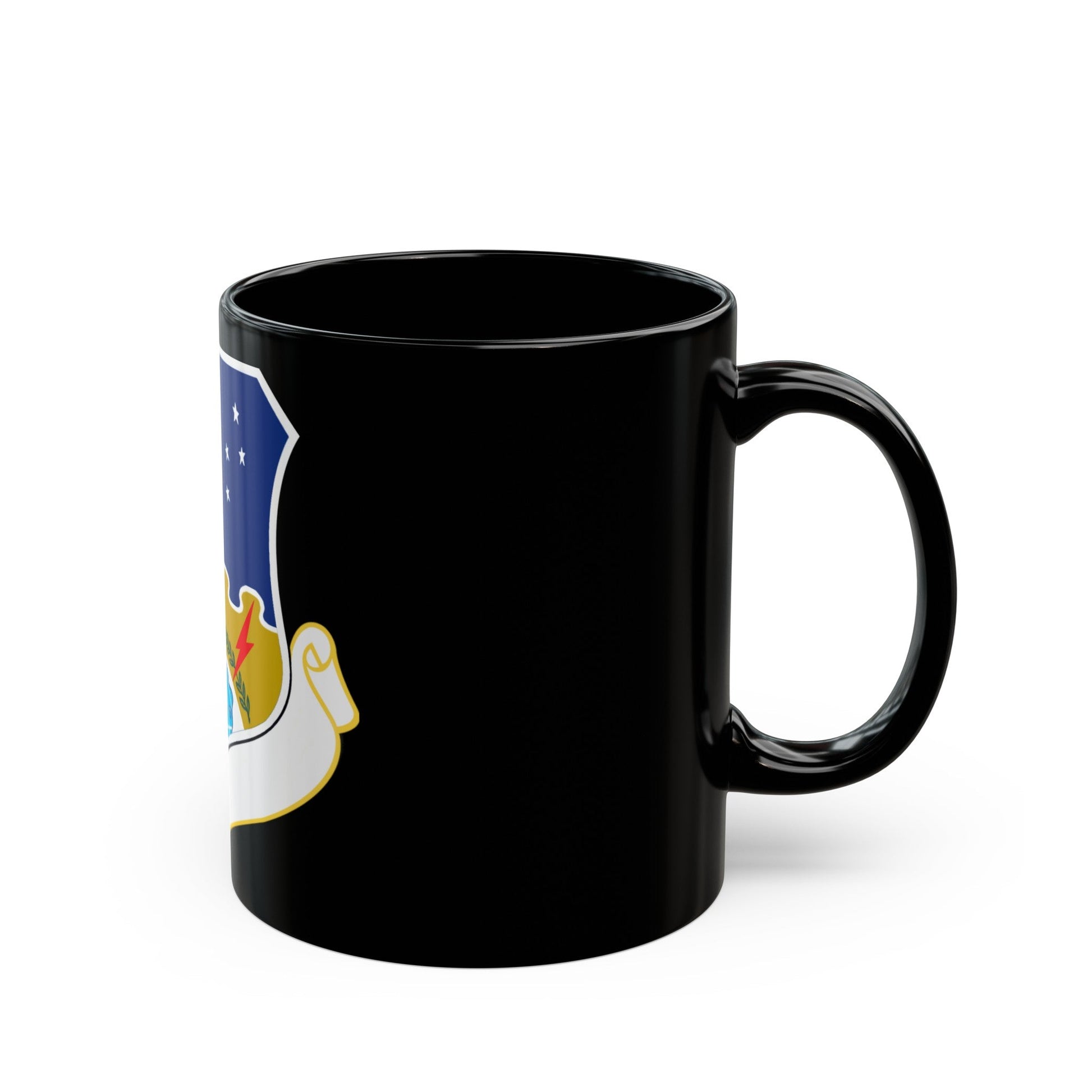 1st Strategic Aerospace Division (U.S. Air Force) Black Coffee Mug-The Sticker Space