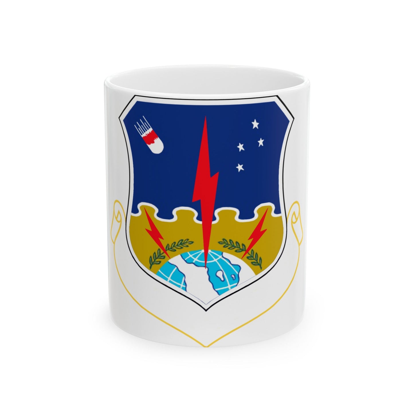 1st Strategic Aerospace Division (U.S. Air Force) White Coffee Mug-11oz-The Sticker Space