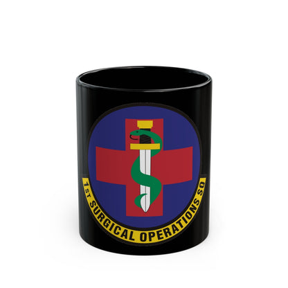 1st Surgical Operations Squadron (U.S. Air Force) Black Coffee Mug-11oz-The Sticker Space