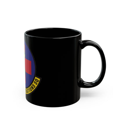 1st Surgical Operations Squadron (U.S. Air Force) Black Coffee Mug-The Sticker Space