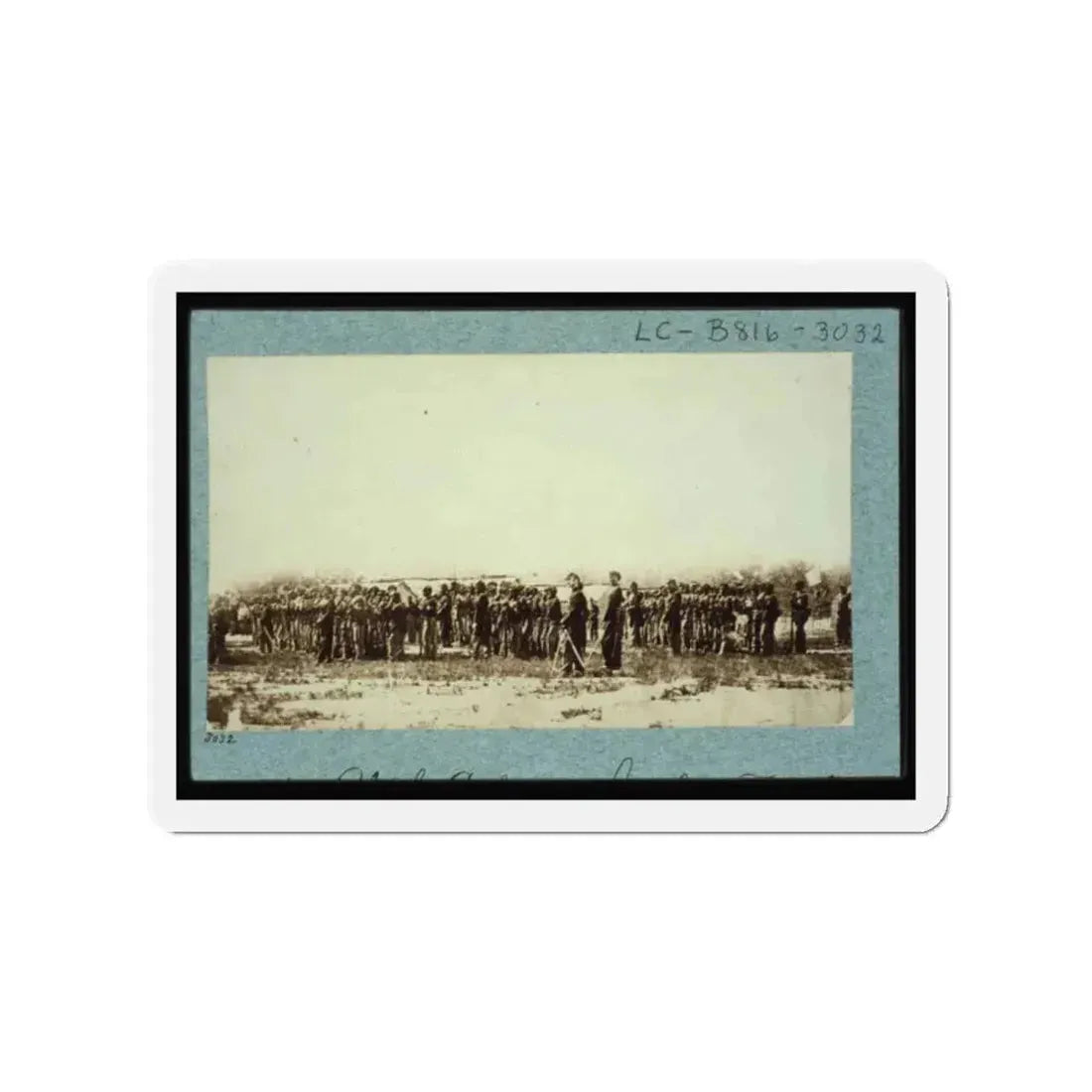 1st U.S. Colored Infantry (U.S. Civil War) Refrigerator Magnet 2 Inch Die-Cut - The Sticker Space