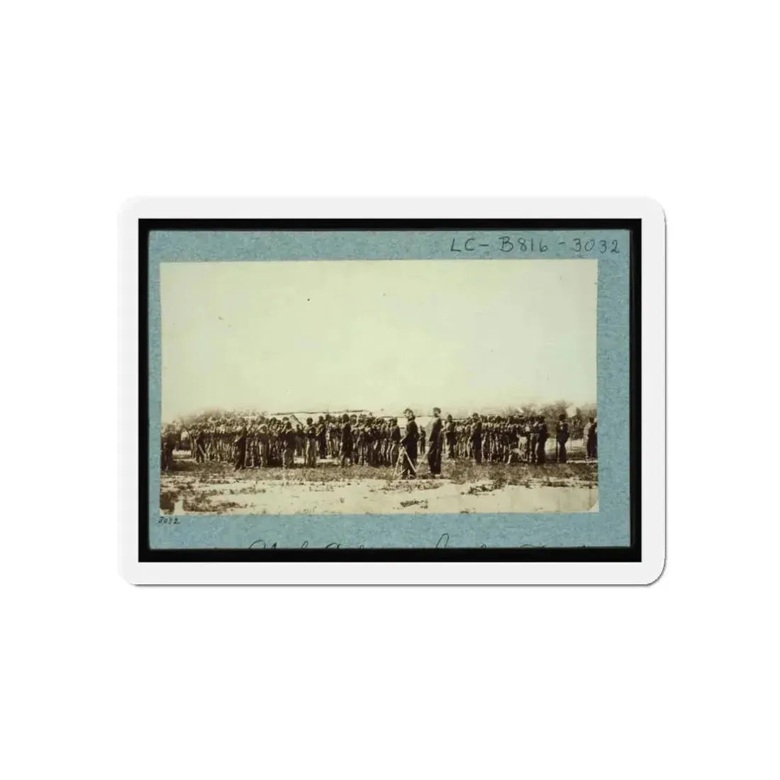 1st U.S. Colored Infantry (U.S. Civil War) Refrigerator Magnet 3 Inch Die-Cut - The Sticker Space