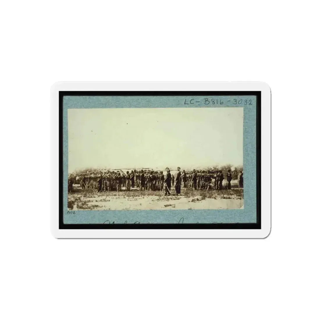 1st U.S. Colored Infantry (U.S. Civil War) Refrigerator Magnet 4 Inch Die-Cut - The Sticker Space