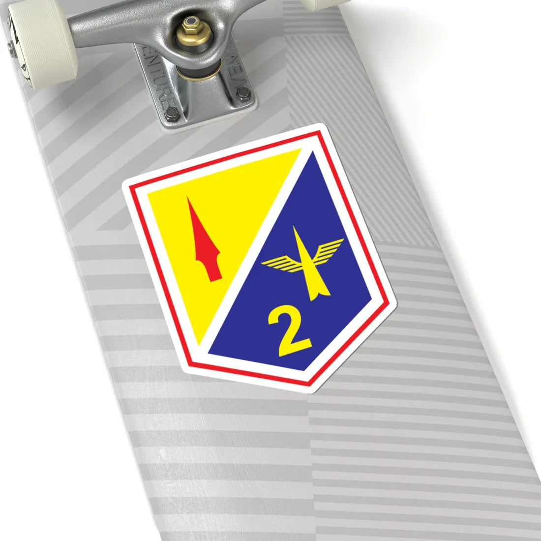 2 Air Defence Battery (Ireland) (Coat of Arms) STICKER Vinyl Kiss-Cut Decal - The Sticker Space