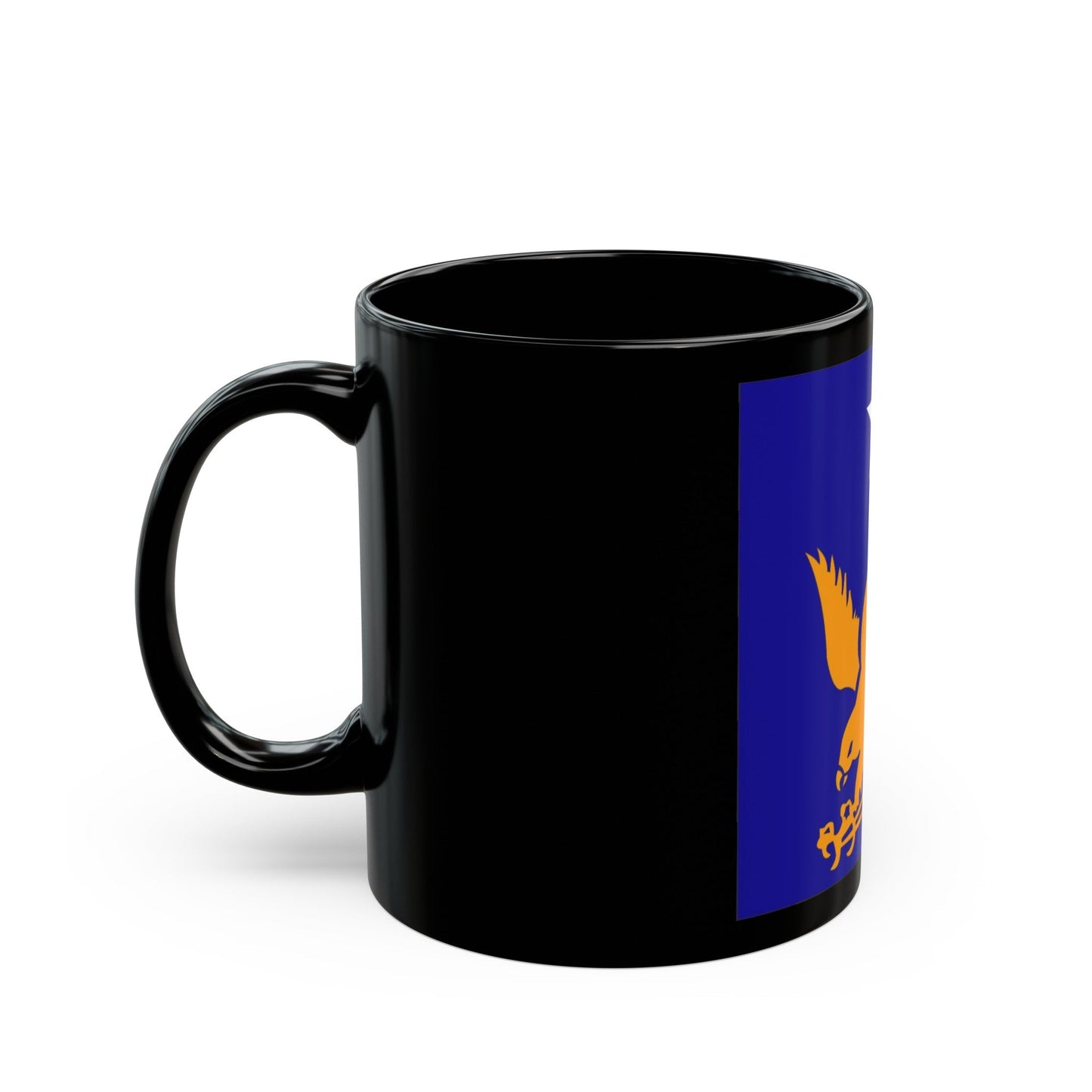 2 Air Force (U.S. Army) Black Coffee Mug-The Sticker Space