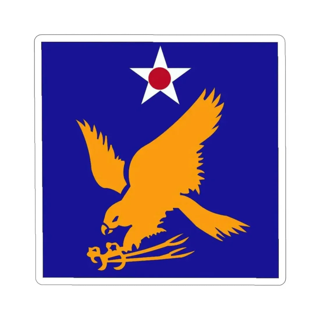 2 Air Force (U.S. Army) STICKER Vinyl Die-Cut Decal - The Sticker Space