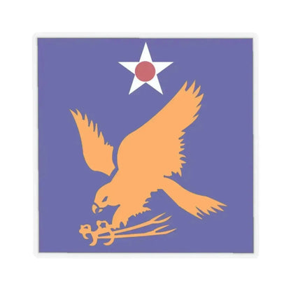2 Air Force (U.S. Army) STICKER Vinyl Kiss-Cut Decal 3 Inch Transparent - The Sticker Space