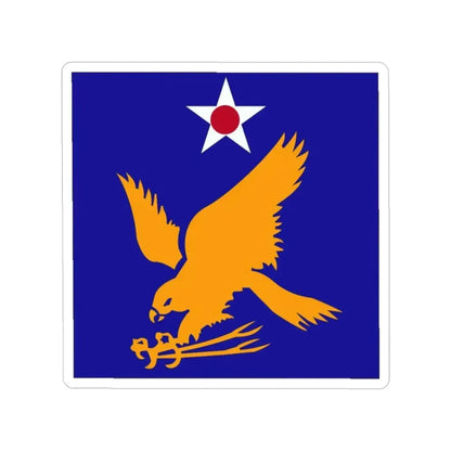 2 Air Force (U.S. Army) Transparent STICKER Die-Cut Vinyl Decal 3 Inch - The Sticker Space