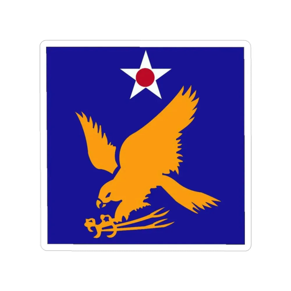 2 Air Force (U.S. Army) Transparent STICKER Die-Cut Vinyl Decal - The Sticker Space