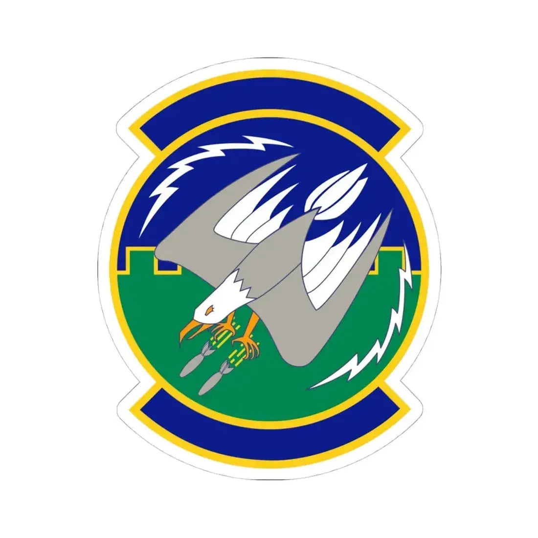 2 Air Support Operations Squadron (U.S. Air Force) STICKER Vinyl Kiss-Cut Decal 4 Inch White - The Sticker Space