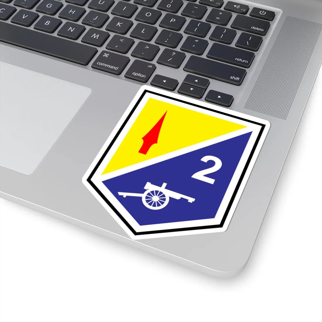 2 Artillery Regiment (Ireland) (Coat of Arms) STICKER Vinyl Kiss-Cut Decal - The Sticker Space