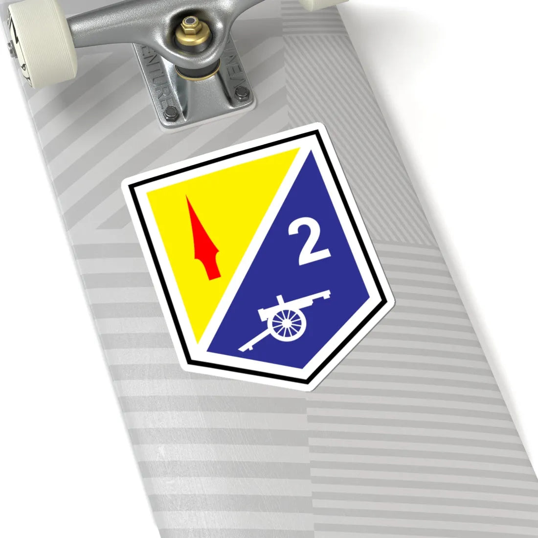 2 Artillery Regiment (Ireland) (Coat of Arms) STICKER Vinyl Kiss-Cut Decal - The Sticker Space