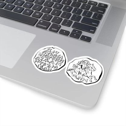 Печать Дмитрия-Донского 2 (Belarus) (Coat of Arms) STICKER Vinyl Kiss-Cut Decal - The Sticker Space