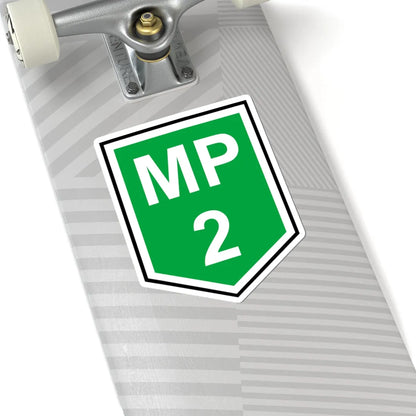 2 Brigade MP Coy (Ireland) (Coat of Arms) STICKER Vinyl Kiss-Cut Decal - The Sticker Space