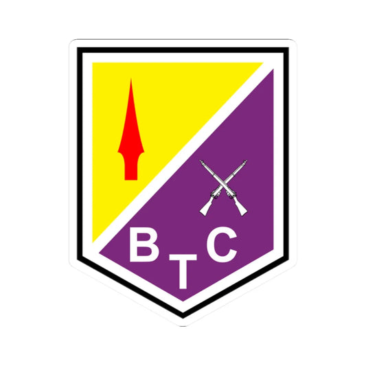 2 Brigade Training Centre (Ireland) (Coat of Arms) STICKER Vinyl Kiss-Cut Decal 2 Inch White - The Sticker Space