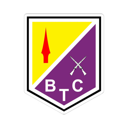 2 Brigade Training Centre (Ireland) (Coat of Arms) STICKER Vinyl Kiss-Cut Decal 6 Inch White - The Sticker Space