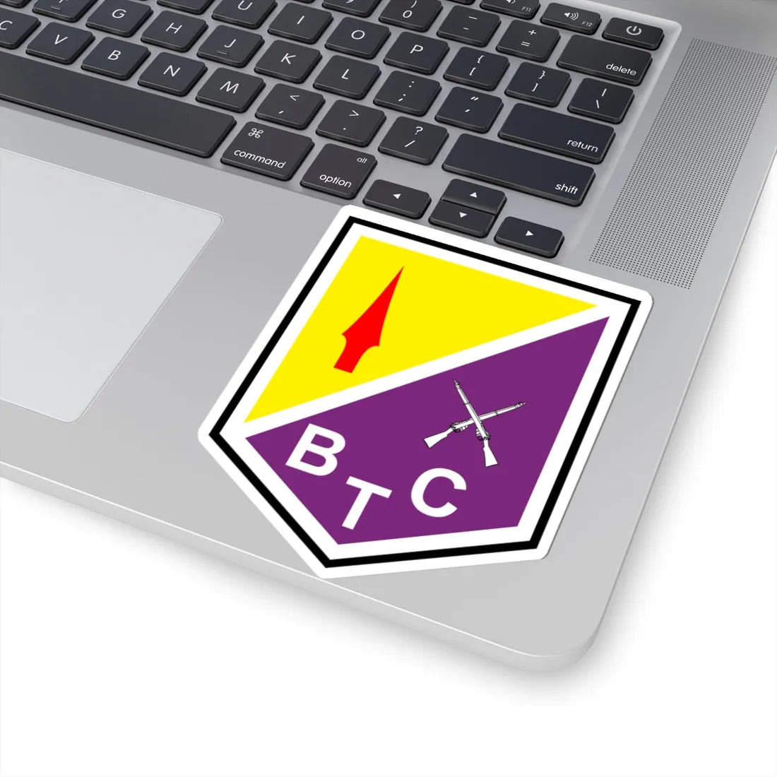 2 Brigade Training Centre (Ireland) (Coat of Arms) STICKER Vinyl Kiss-Cut Decal - The Sticker Space