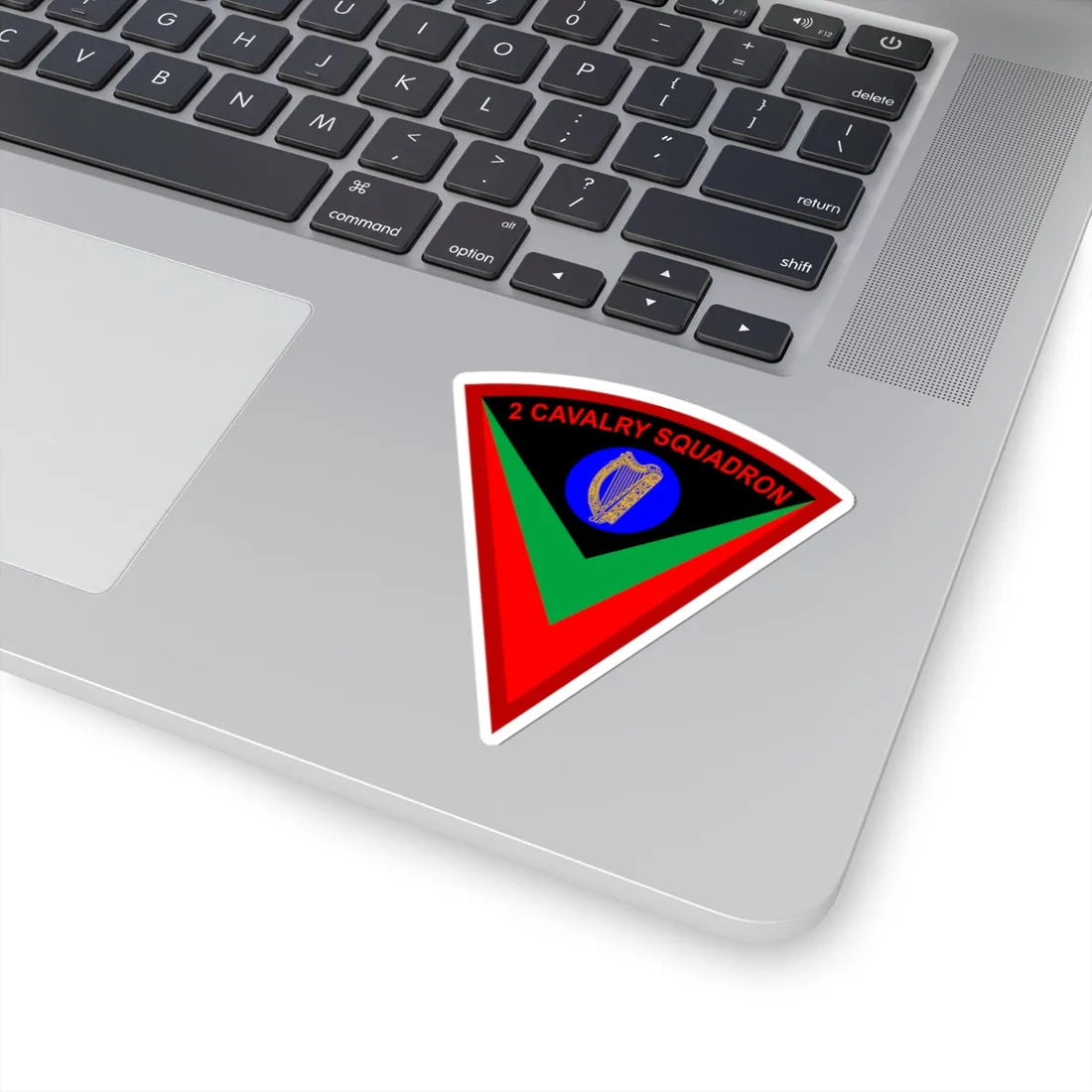 2 Cavalry Squadron (Ireland) (Coat of Arms) STICKER Vinyl Kiss-Cut Decal - The Sticker Space