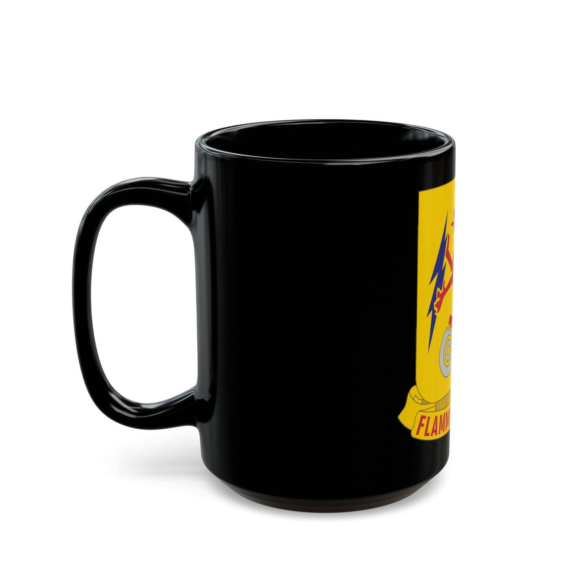 2 Chemical Battalion (U.S. Army) Black Coffee Mug-The Sticker Space