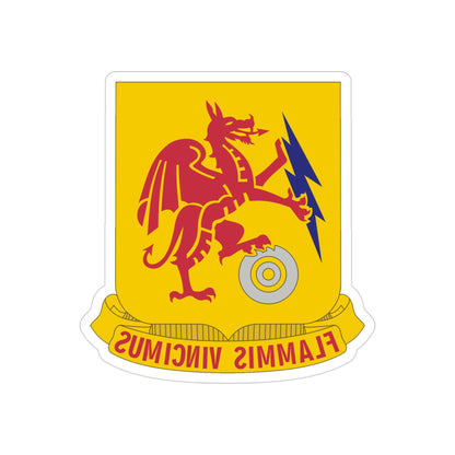 2 Chemical Battalion (U.S. Army) REVERSE PRINT Transparent STICKER-3 Inch-The Sticker Space