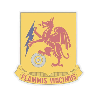 2 Chemical Battalion (U.S. Army) STICKER Vinyl Kiss-Cut Decal 6 Inch Transparent - The Sticker Space