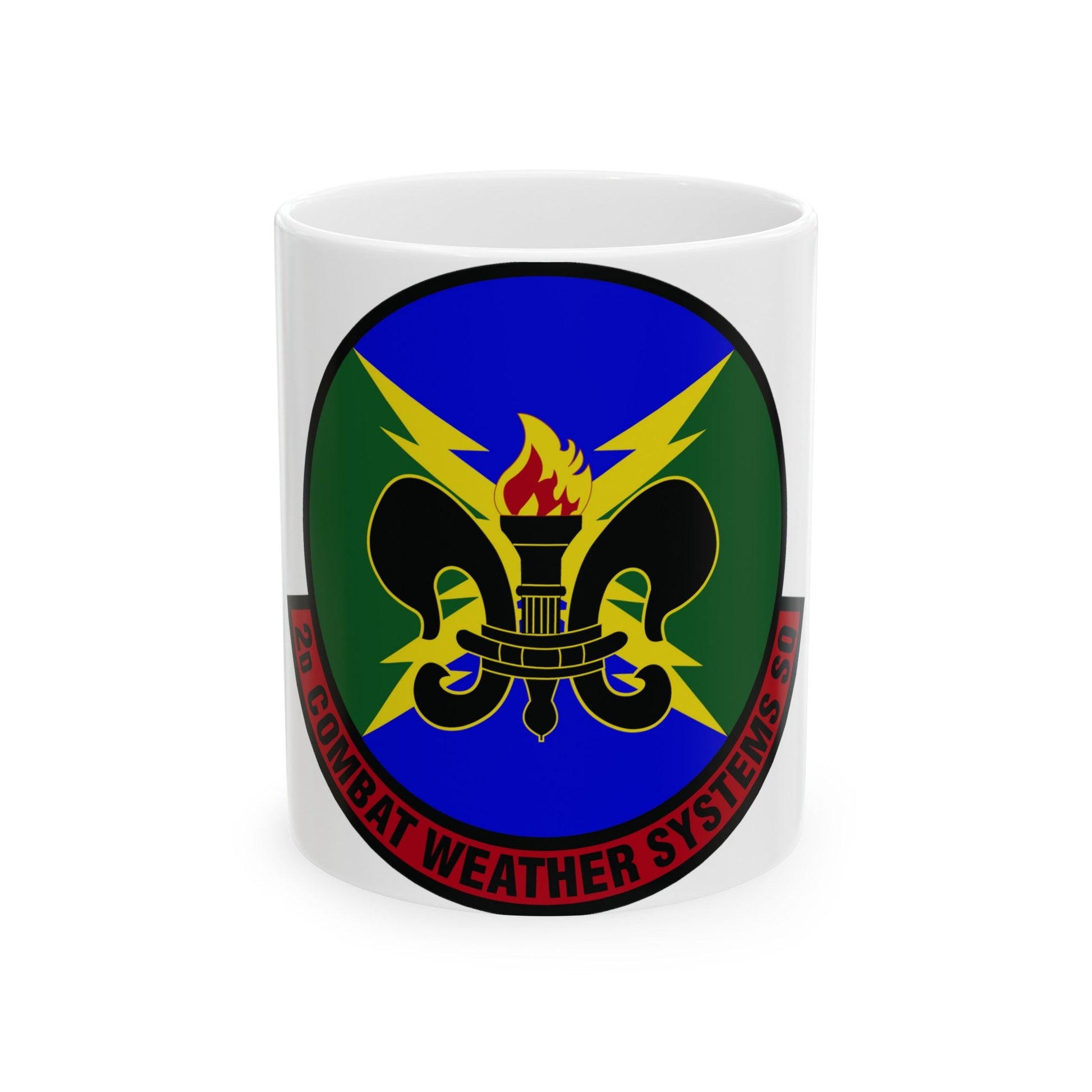 2 Combat Weather Systems Sq ACC (U.S. Air Force) White Coffee Mug-11oz-The Sticker Space