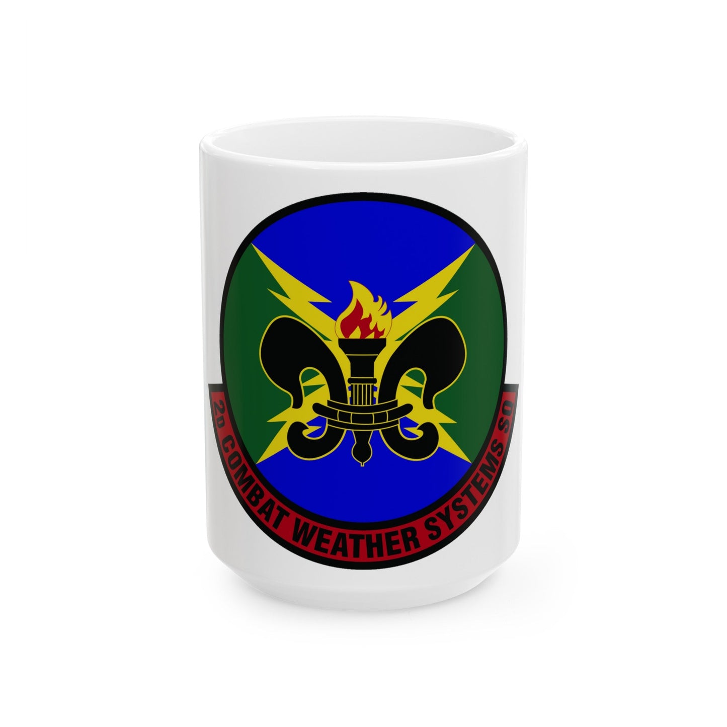 2 Combat Weather Systems Sq ACC (U.S. Air Force) White Coffee Mug-15oz-The Sticker Space