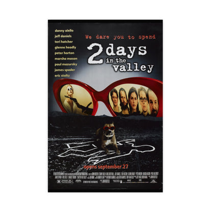 2 Days In The Valley 1996 - Matte Paper Movie Poster-20″ x 30″ (Vertical)-The Sticker Space