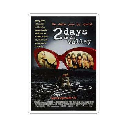 2 Days In The Valley 1996 Movie Poster STICKER Vinyl Die-Cut Decal - The Sticker Space