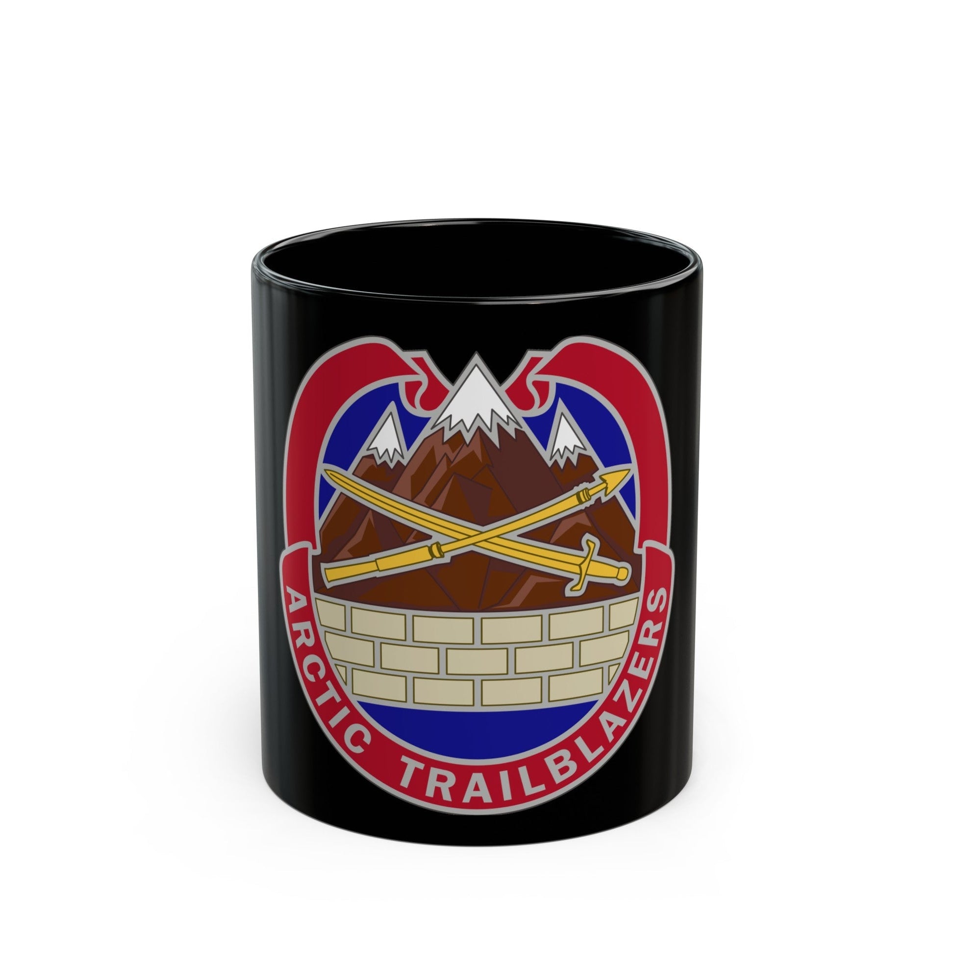 2 Engineer Brigade 2 (U.S. Army) Black Coffee Mug-11oz-The Sticker Space