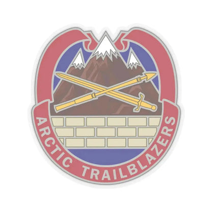 2 Engineer Brigade 2 (U.S. Army) STICKER Vinyl Kiss-Cut Decal 4 Inch Transparent - The Sticker Space