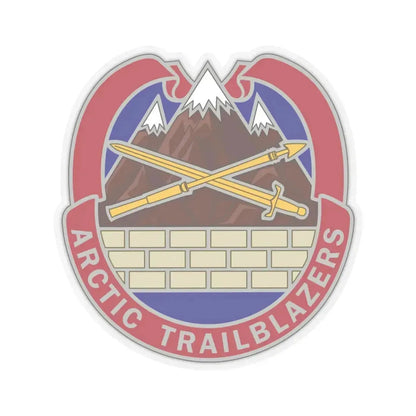 2 Engineer Brigade 2 (U.S. Army) STICKER Vinyl Kiss-Cut Decal 6 Inch Transparent - The Sticker Space