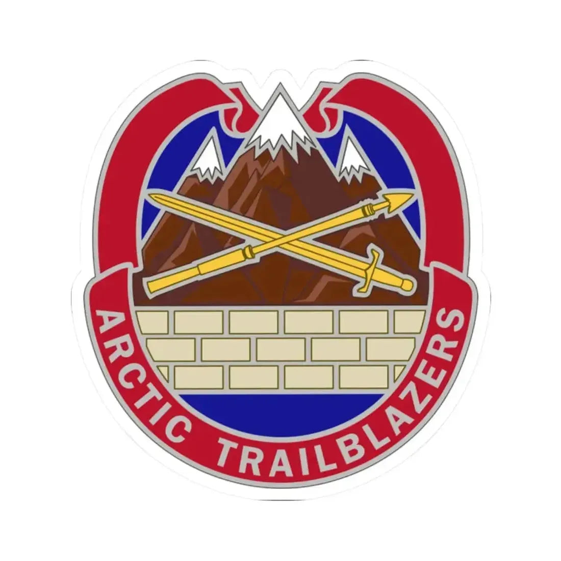 2 Engineer Brigade 2 (U.S. Army) STICKER Vinyl Kiss-Cut Decal - The Sticker Space