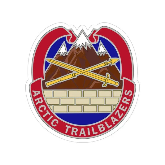 2 Engineer Brigade 2 (U.S. Army) Transparent STICKER Die-Cut Vinyl Decal 6 Inch - The Sticker Space