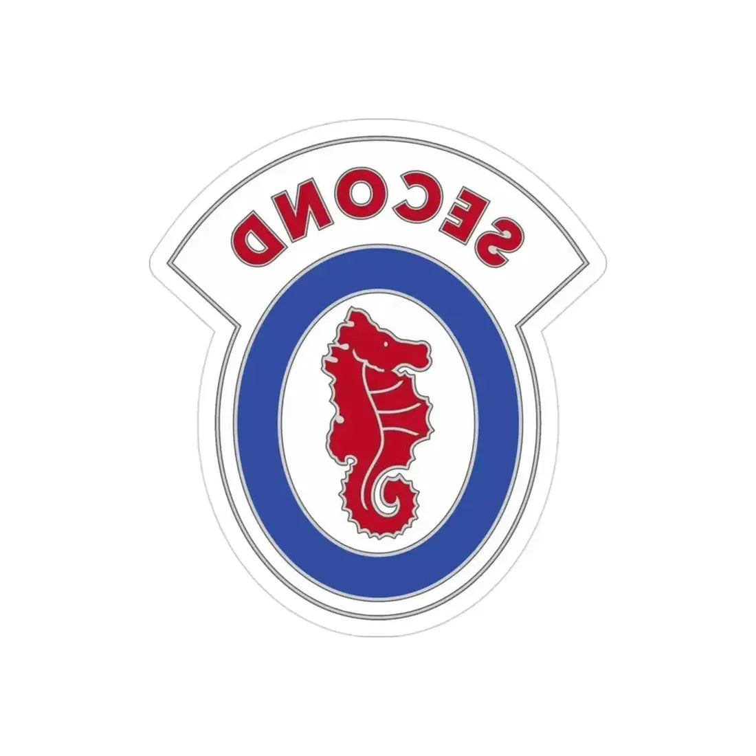 2 Engineer Brigade 3 (U.S. Army) REVERSE PRINT Transparent Die-Cut STICKER 3 Inch Die-Cut Transparent - The Sticker Space