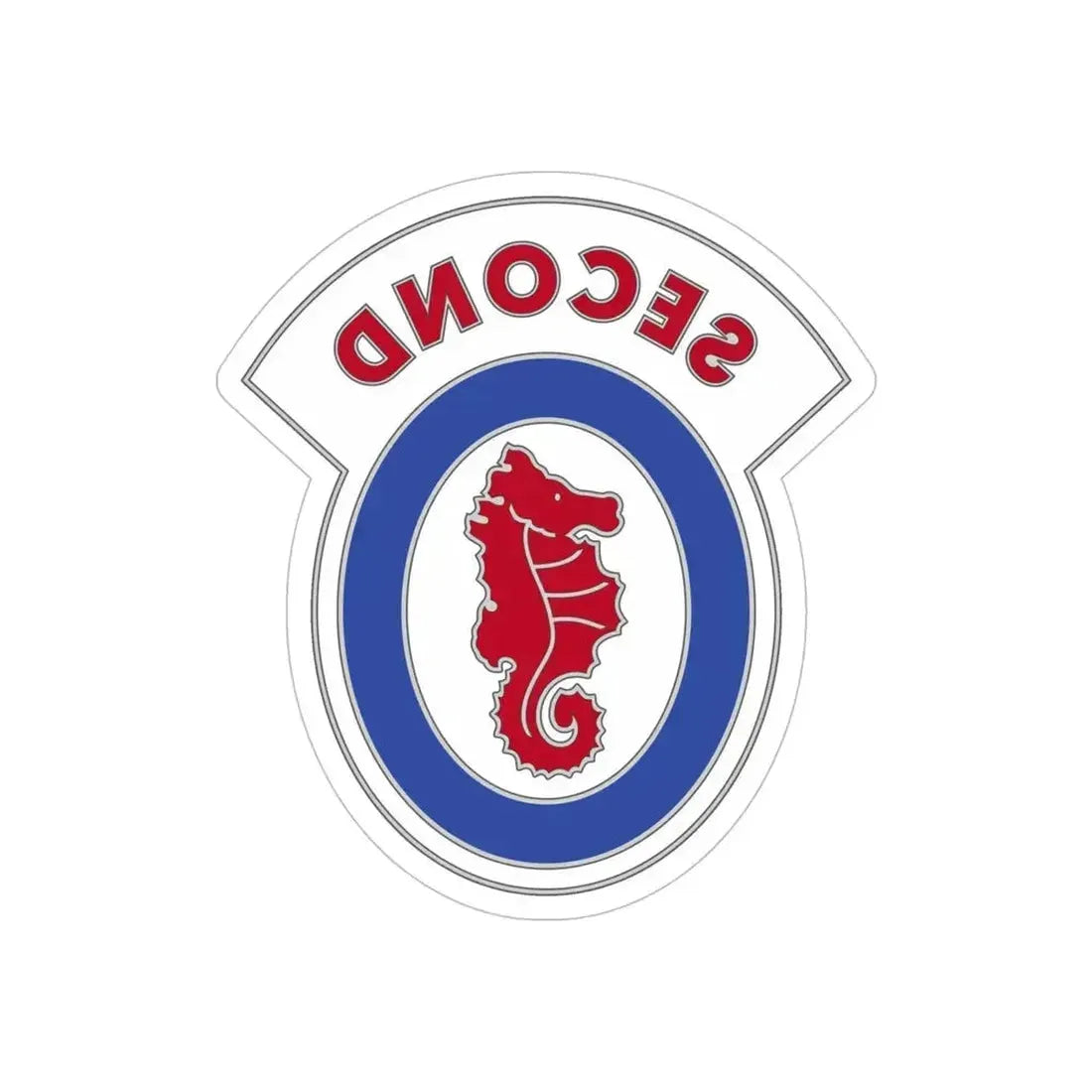 2 Engineer Brigade 3 (U.S. Army) REVERSE PRINT Transparent Die-Cut STICKER 6 Inch Die-Cut Transparent - The Sticker Space