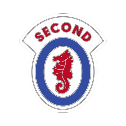 2 Engineer Brigade 3 (U.S. Army) STICKER Vinyl Kiss-Cut Decal 2 Inch White - The Sticker Space