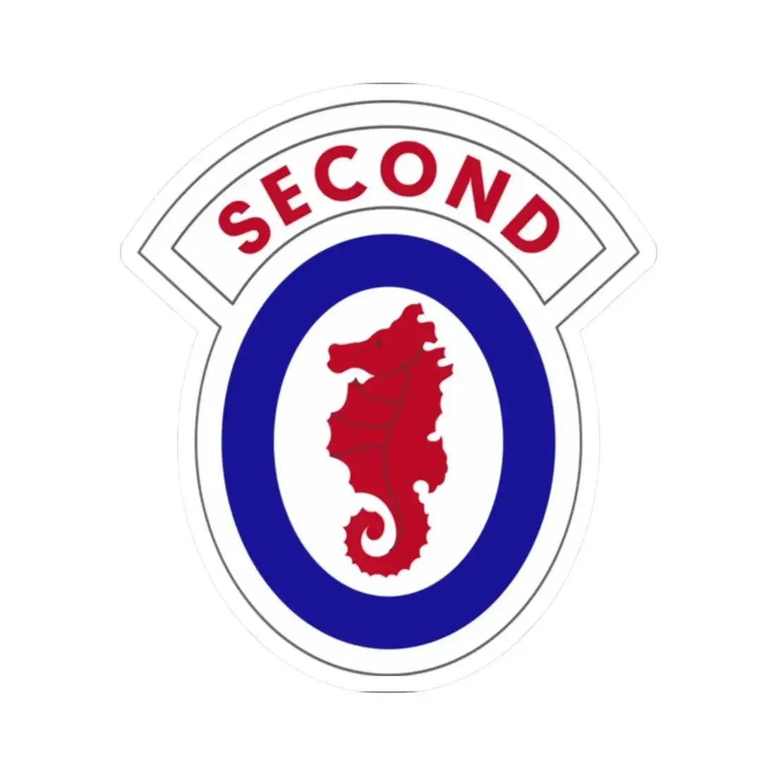 2 Engineer Brigade (U.S. Army) STICKER Vinyl Kiss-Cut Decal 2 Inch White - The Sticker Space