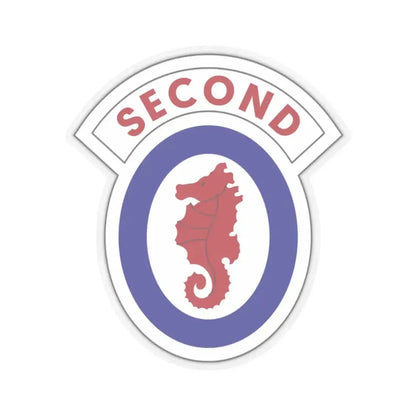 2 Engineer Brigade (U.S. Army) STICKER Vinyl Kiss-Cut Decal 3 Inch Transparent - The Sticker Space