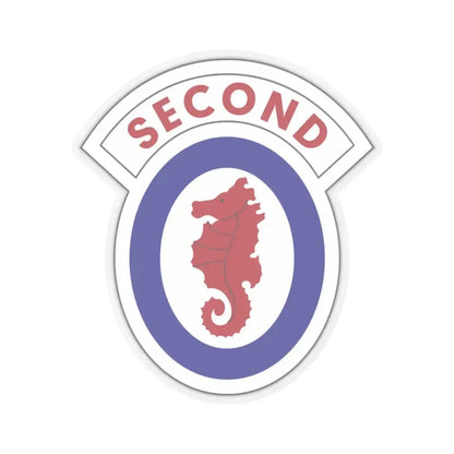 2 Engineer Brigade (U.S. Army) STICKER Vinyl Kiss-Cut Decal 4 Inch Transparent - The Sticker Space