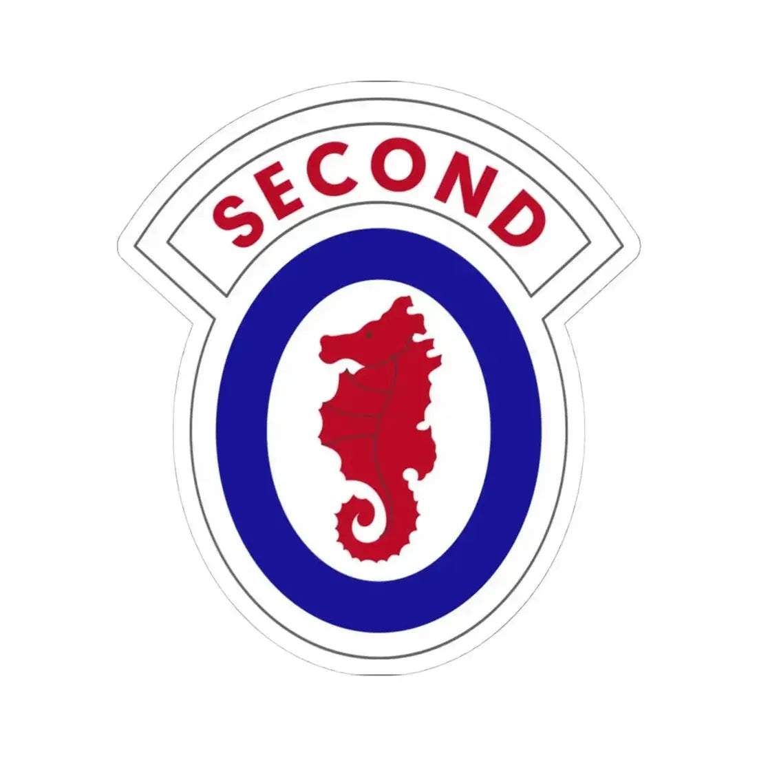 2 Engineer Brigade (U.S. Army) STICKER Vinyl Kiss-Cut Decal 4 Inch White - The Sticker Space