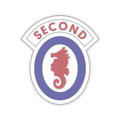 2 Engineer Brigade (U.S. Army) STICKER Vinyl Kiss-Cut Decal 6 Inch Transparent - The Sticker Space