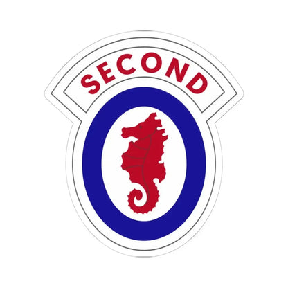 2 Engineer Brigade (U.S. Army) STICKER Vinyl Kiss-Cut Decal 6 Inch White - The Sticker Space